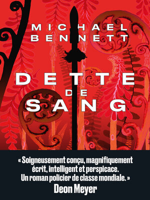 cover image of Dette de sang